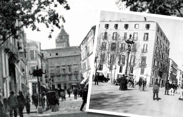 Calle Puerta del Mar 1890 a 1900