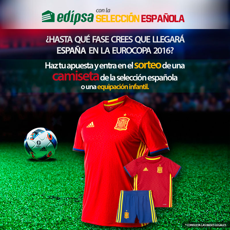 Completo Consentimiento arcilla Participa y gana una camiseta de la selección española